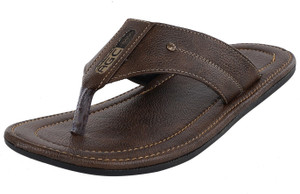 Good Friend Men Flats Sandal Brown 12