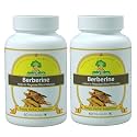 Good Health Berberine Natural Extracts - 500Mg X 60 Veg Capsules - Dietary Herbal Supplement By Sushrut Ayurved Industries (Pack Of 2)