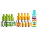 Good knight Naturals, 4 Refills &amp; Good knight Mosquito Repellent Refill - 45ml (Pack of 4) &amp; Good knight Mosquito Repellent Fabric Roll-On - 30ml, Mild Bloom, 8-Hour Protect