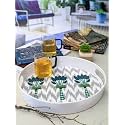 Goodhomes Melamine Round Serving Tray MT-2360