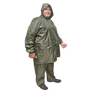 goodluck 100 waterproof taping raincoatrainsuitrainwear for men sturdy reusable suited for plus size