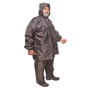 goodluck 100 waterproof taping raincoatrainsuitrainwear for men sturdy reusable suited for plus size