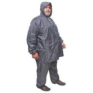 goodluck 100 waterproof taping raincoatrainsuitrainwear for men sturdy reusable suited for plus size