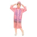 Goodluck Kids Waterproof Knee-Length Raincoat for Boys