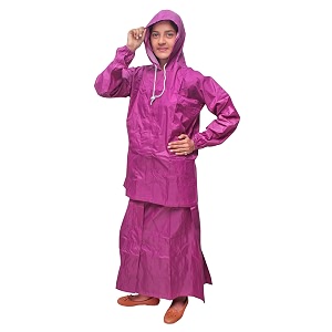 goodluck women39s raincoat amp skirt suit set