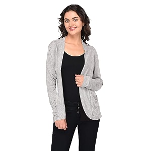 goodluck women39s rayon lapel collared shrug