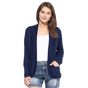 goodluck women39s rayon lapel collared shrug