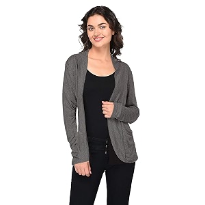 goodluck women39s rayon lapel collared shrug