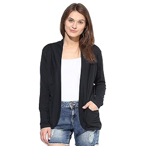 goodluck women39s rayon lapel collared shrug