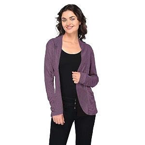 goodluck women39s rayon lapel collared shrug