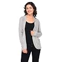 Goodluck Women's Rayon Lapel Collared Shrug