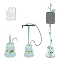 GOODSCITY Standing Iron Steamer For Clothes, Garment Steamer With Adjustable Pole &amp; Board, 1.8L Tank, 35G/Min Steam, 2000W, 45s Heat-Up, 1-Year Warranty GC-0131