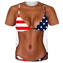 Goodstoworld Unisex 3D Fake Abs T Shirts Shredded Chest Printed Short Sleeve Costume Novelty Tees Shirt