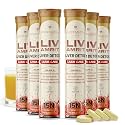 Liver Detox Fizz Tablets, Milk Thistle Silymarin Kalmegh Dandelion Grape Seed L Carnitine Turmeric ACV Blend, Effervescent Detox Drink for Digestion Metabolism Wellness, 15 Tablets (Pack of 6)