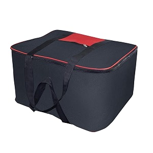 goodwill tech big storage nylon moisture proof bag with zippered closure for blanketbed sheetsclothes 57 x 48 x 32 cm black pack of 1