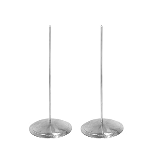 goodwill tech paper holder stand for desk amp office table  stainless steel bill amp memo spike pack of 2