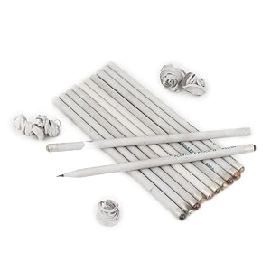 goodwill tech recycled newspaper pencil making set  paper pencil making tool kit  eco-friendly handmade pencil making kit for kids students school amp home newspaper pencil 50