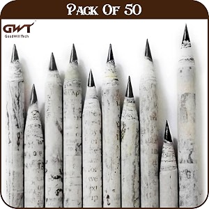 goodwill tech recycled newspaper pencil making set  paper pencil making tool kit  eco-friendly handmade pencil making kit for kids students school amp home newspaper pencil 50