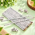 GoodWill Tech Plantable Writing Pencils | Recycled Newspaper Eco-Friendly Stationery | Seed Embedded Paper Pencils for Kids, Students, School &amp; Creative Activities (Seed Pencil, 50)