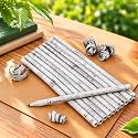 GoodWill Tech Newspaper Pencil Making Kit | Eco-Friendly Recycled Paper Pencil Making Tool | Handmade Pencil Making Set for Kids, Students, School & Creative Activities(Newspaper Pencil, 100)