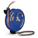 Goodyear Retractable Welding Hose Reel, 1/4" x 50 ft, 300 PSI