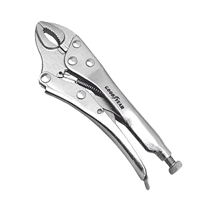 goodyear 1034 250mm vice grip plier - chrome vanadium - nickel plated
