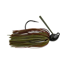 googan squad baits thicc flipping jig green pumpkin 38 oz