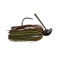 Googan Squad Baits Thicc Flipping Jig (Green Pumpkin, 3/8 Oz.)