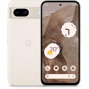 Google Pixel 8a (Porcelain, 8GB RAM, 128GB Storage) | 6.1 inch