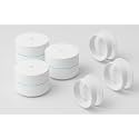 Google WiFi - AC1200 - Mesh WiFi Router System Bundle (3-Pack) + 3 Wall Mounts for Google - 4500 Sq Ft Coverage - Retail Packaging - Easy Setup, Seamless Signal for Smart Home Devices - Snow