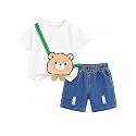 Googo Gaaga Boy39s Cotton Short Sleeve Printed