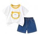 Googo Gaaga Boy39s Cotton Short Sleeve Printed