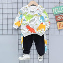 Googogaaga Baby Boys Casual Sweatshirt Pant White