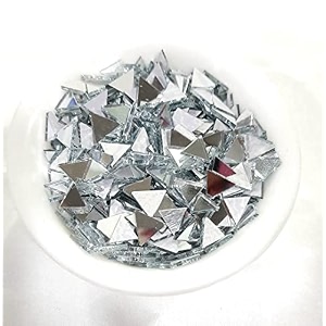 mirror for jewellery making and craft work and lippan art work 500 piece tringle