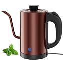 Gooseneck Kettle 0.8 L, 600W 304 Stainless Steel, Copper