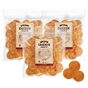 Gootoe Chicken Jerky Dog Treats, Real-Cut Chicken Chips, 1 lb (Pack of 3)