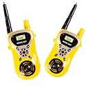 Gooyo 7732 Set of Walkie Talkie Toy for Gift/Kids/Girls/Boys | Antenna Operated 2 Way Radio Role Play Toy with Range Upto 15 Feet | Yellow Color, Power Source: 3xAA Battery (Not Included)