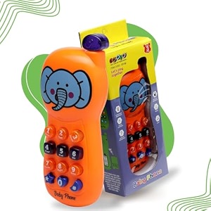 gooyo gy-101 role play musical phone toy for kids  musical toy phone  toy phone with sound amp light effect  assorted  3xaa battery not included  gift box packaging