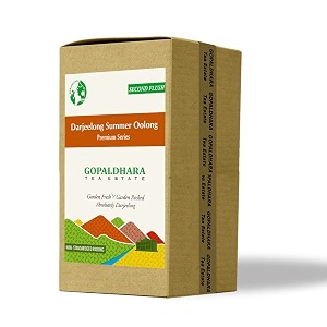 gopaldhara darjeeling tea darjeeling summer oolong 600g value pack - from the gopaldhara tea estate highest elevation 7000 feet