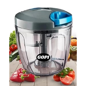 gopi bade miya vegetable amp fruit chopper big size summer color dori handy manual quick vegetable amp fruit chopper 1 xxl 1000mlblue