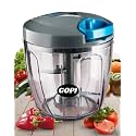 GOPI Bade Miya Vegetable &amp; Fruit Chopper Big Size Summer Color Dori Handy Manual Quick Vegetable &amp; Fruit Chopper (1 XXL, 1000ml),Blue