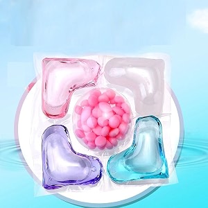 5 in 1 laundry cleaning tablets detergent soap pods multi-purpose stain remover brightens clothes for washing machine super laundry cleaning tablets 50
