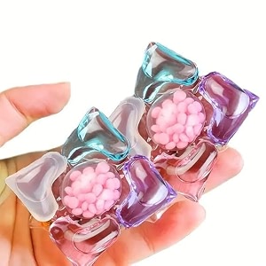 5 in 1 laundry cleaning tablets detergent soap pods multi-purpose stain remover brightens clothes for washing machine super laundry cleaning tablets 20