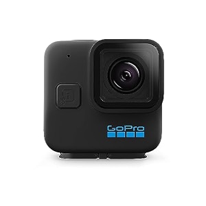 gopro hero11 black mini- compact waterproof action camera with 53k60 ultra hd video 247mp frame grabs 11934 image sensor live streaming stabilization digital zoom