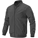 Gopune Men39s Windproof Bomber Jacket Lightweight Windbreaker