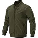 Gopune Men39s Windproof Bomber Jacket Lightweight Windbreaker