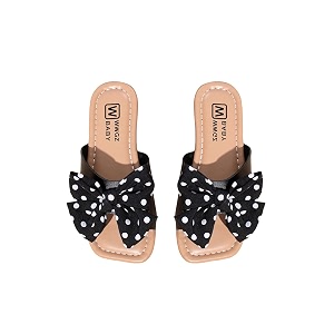 GORGLITTER Girls Bow Sandals Round Open Toe