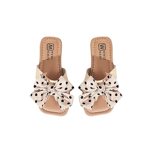GORGLITTER Girls Bow Sandals Round Open Toe