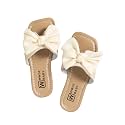 GORGLITTER Girl39s Bow Sandals Round Open Toe