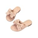 GORGLITTER Girl39s Bow Sandals Round Open Toe